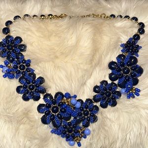 J.Crew Beaded Bauble Bib Necklace